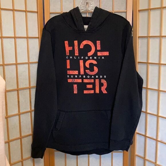 Hollister Logo Hoodie  - Picture 1 of 8